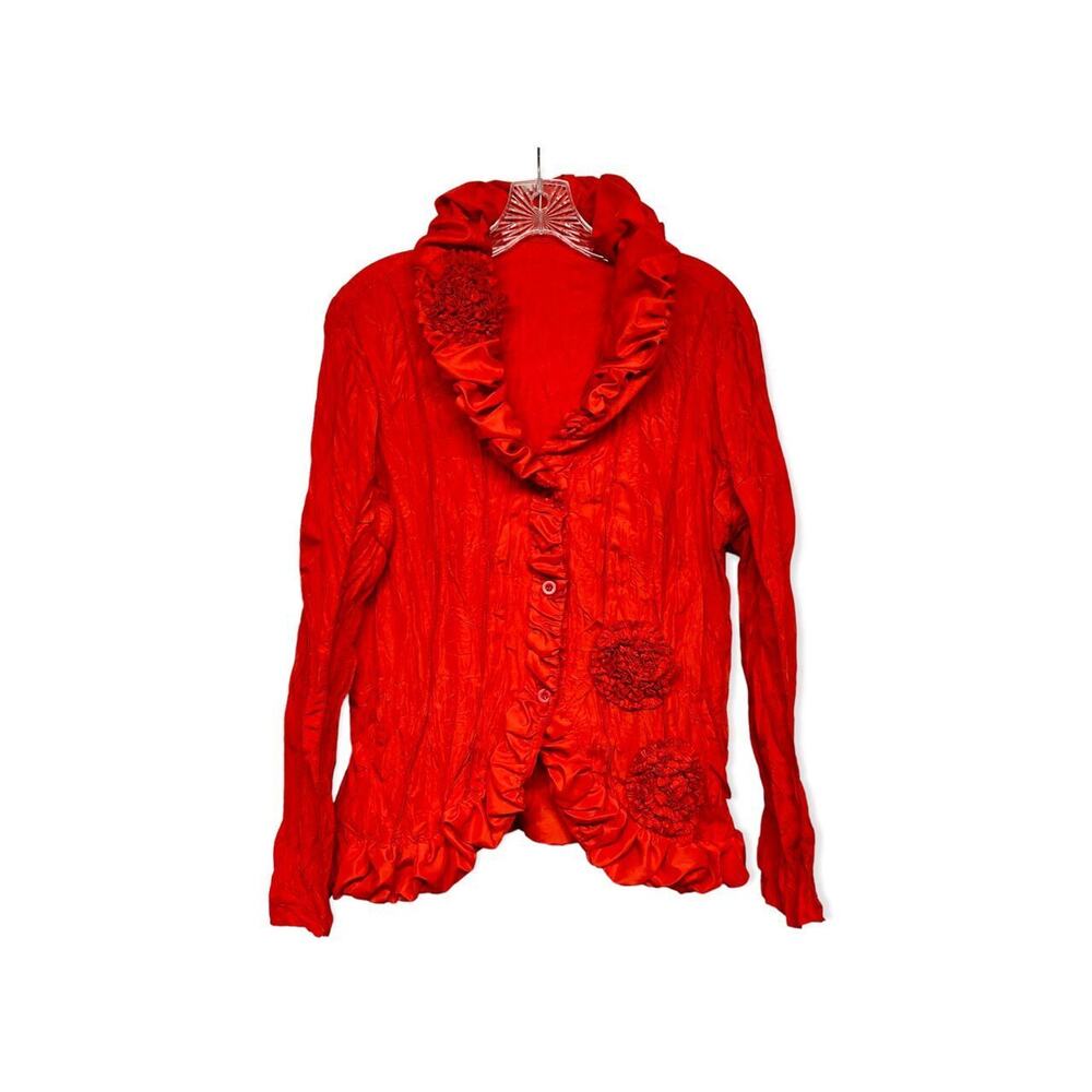 Beautiful Formal Decorated 3D Flower Top Size Xlarge